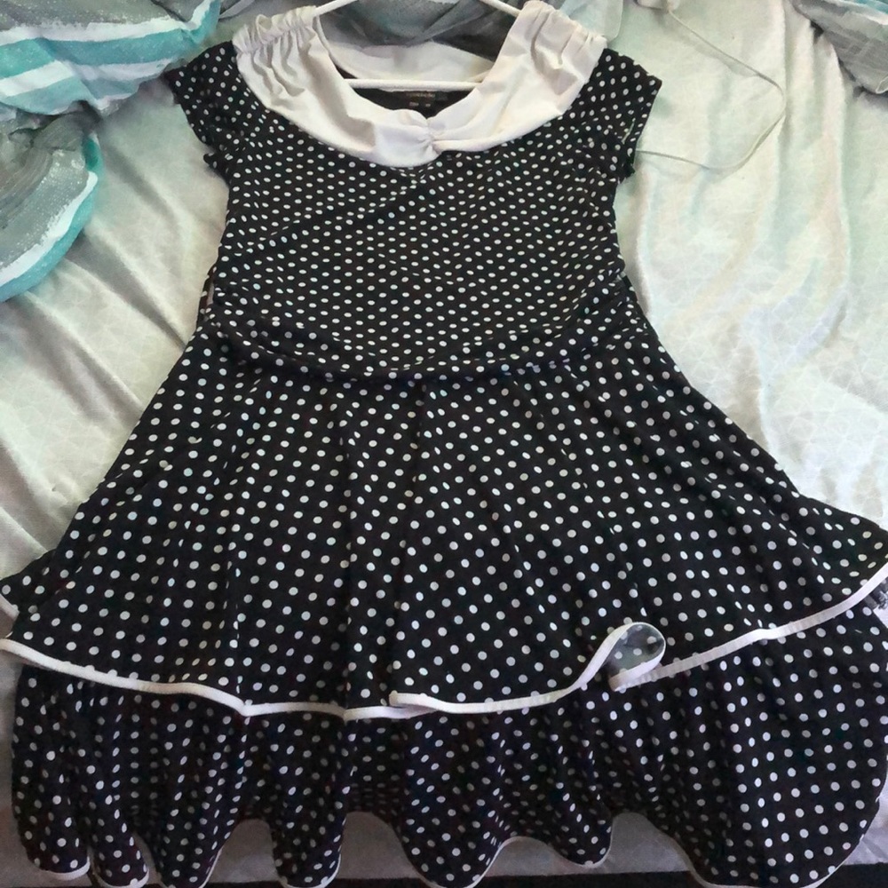 My Michelle polka dot dress, wore a few times.